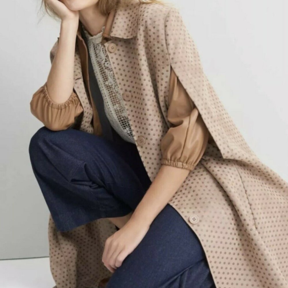 GINA SUEDED LONGLINE JACKET